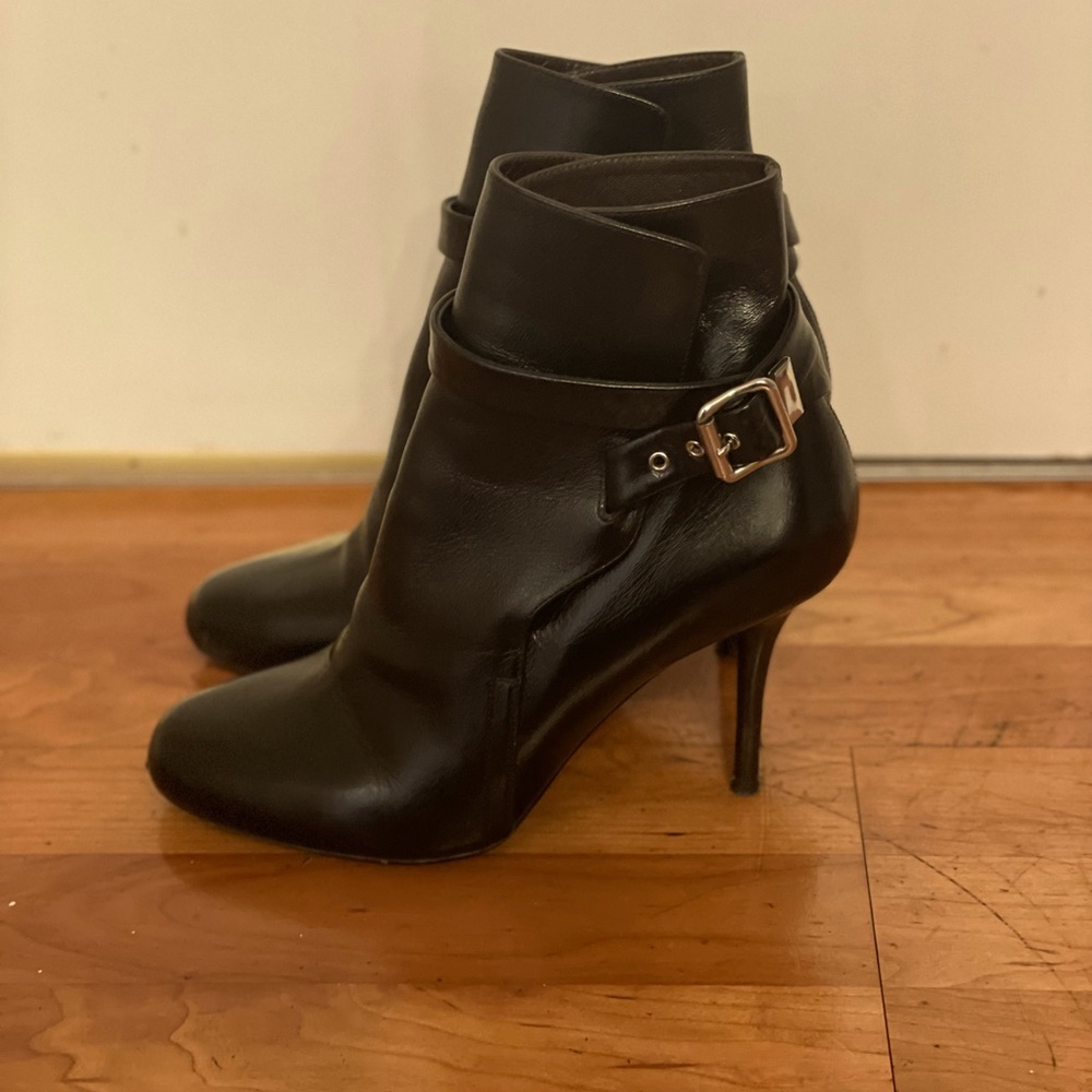 Chloe Ankle Boot with Silver wrap around buckle